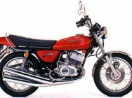 Мотоцикл Kawasaki KH 400 1977 фото