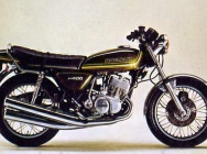 Мотоцикл Kawasaki KH 400 1977 фото