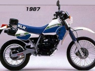 Мотоцикл Kawasaki KLR 250 1986 фото