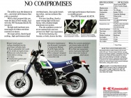 Мотоцикл Kawasaki KLR 250 1987 фото