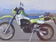 Мотоцикл Kawasaki KLR 570 1987 фото