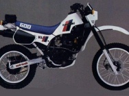 Мотоцикл Kawasaki KLR 600 1984 фото