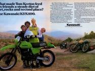 Мотоцикл Kawasaki KLX 250 1979 фото