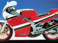 Мотоцикл Kawasaki KR-1 1988 фото