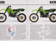 Мотоцикл Kawasaki KX 125 1982 фото