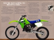 Мотоцикл Kawasaki KX 125 1986 фото