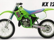 Мотоцикл Kawasaki KX 125 1991 фото