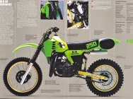 Мотоцикл Kawasaki KX 250 1983 фото