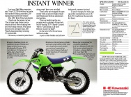 Мотоцикл Kawasaki KX 250 1987 фото