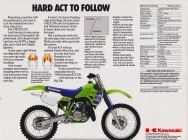 Мотоцикл Kawasaki KX 250 1989 фото