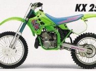 Мотоцикл Kawasaki KX 250 1991 фото