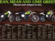 Мотоцикл Kawasaki KX 400 1975 фото