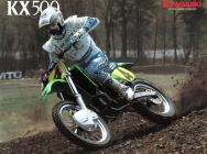 Мотоцикл Kawasaki KX 500 1987 фото