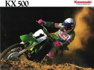 Мотоцикл Kawasaki KX 500 1990 фото