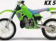 Мотоцикл Kawasaki KX 500 1991 фото