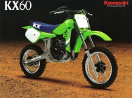 Мотоцикл Kawasaki KX 60 1987 фото