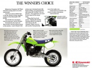 Мотоцикл Kawasaki KX 60 1987 фото