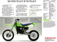 Мотоцикл Kawasaki KX 80 1987 фото