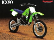 Мотоцикл Kawasaki KX 80 1987 фото