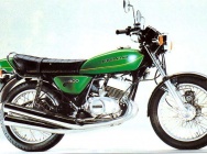 Мотоцикл Kawasaki S3 400SS 1975 фото