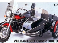 Мотоцикл Kawasaki VN 1500 Vulcan Classic Sidecar 1997 фото