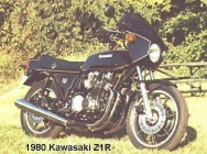 Мотоцикл Kawasaki Z 1000 Z1-R 1980 фото