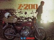 Мотоцикл Kawasaki Z 200 1976 фото
