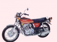 Мотоцикл Kawasaki Z400 1974 фото