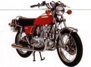 Мотоцикл Kawasaki Z400 1975 фото