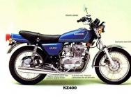 Мотоцикл Kawasaki Z400 1976 фото