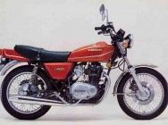 Мотоцикл Kawasaki Z400 1977 фото