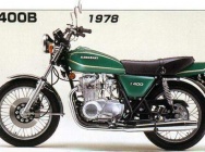 Мотоцикл Kawasaki Z400 1978 фото