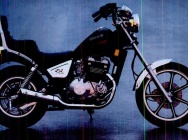 Мотоцикл Kawasaki Z 450LTD 1985 фото