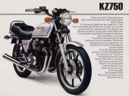 Мотоцикл Kawasaki Z 750FX-II 1980 фото
