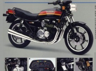 Мотоцикл Kawasaki Z 750L3 1982 фото
