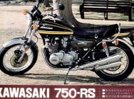 Мотоцикл Kawasaki Z2 750RS 1974 фото