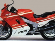 Мотоцикл Kawasaki ZX-10 1989 фото
