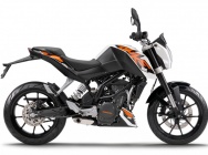 Мотоцикл KTM 125 DUKE ABS 2013 фото