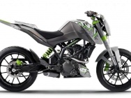 Мотоцикл KTM 125 Stunt Concept 2010 фото