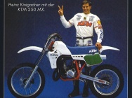 Мотоцикл KTM 250 MX 1985 фото