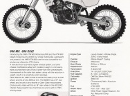 Мотоцикл KTM 600 XC 1990 фото