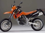 Мотоцикл KTM 640 LC4 Supermono 2000 фото