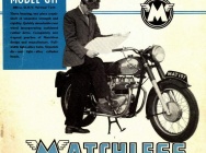 Мотоцикл Matchless G11 600 1956 фото
