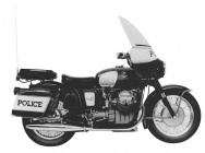 Мотоцикл Moto Guzzi V 7 Polizia 1968 фото