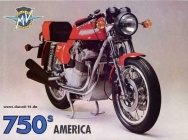 Мотоцикл MV Agusta 750S America 1975 фото