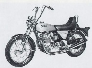 Мотоцикл Norton Commando 750 Hi-Rider 1971 фото
