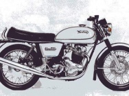 Мотоцикл Norton Commando 850 Interstate MKIII 1975 фото