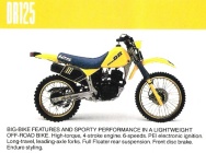 Мотоцикл Suzuki DR 125 1987 фото
