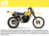 Мотоцикл Suzuki DR 200 1987 фото