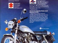 Мотоцикл Suzuki GS 400 1976 фото